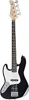Contrabaixo Strinberg Jbs40 Bk Lh Jazz Canhoto