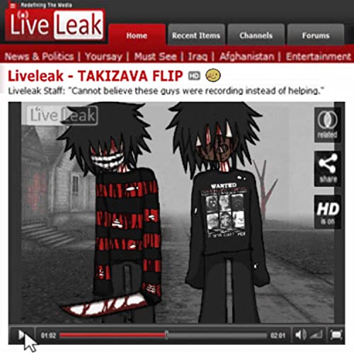 Play LIVELEAK by GORE STREET feat. Takizava & Craig Scissorhands on
