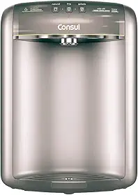 Purificador de Água Consul (CPB36AFA) - 127 V- Titanium - Alta Capacidade de Refrigeração e 3 Níveis de Temperatura