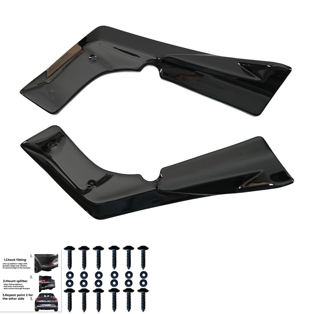 Hecksplitter kompatibel mit Mercedes CLA35 / CLA45 Aero Pack C118 2019–2023