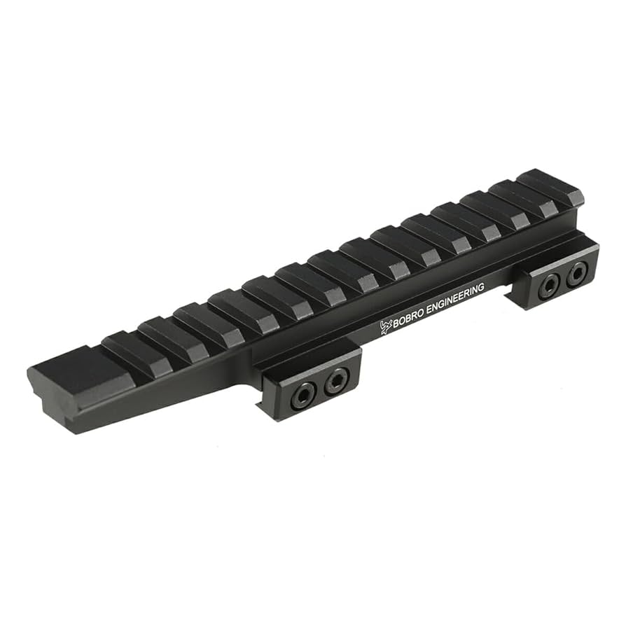 BOBRO ブラック マウントレール アイアンサイト Amazon | IRON AIRSOFT BOBROスタイル B.U.I.S. SBR サイト