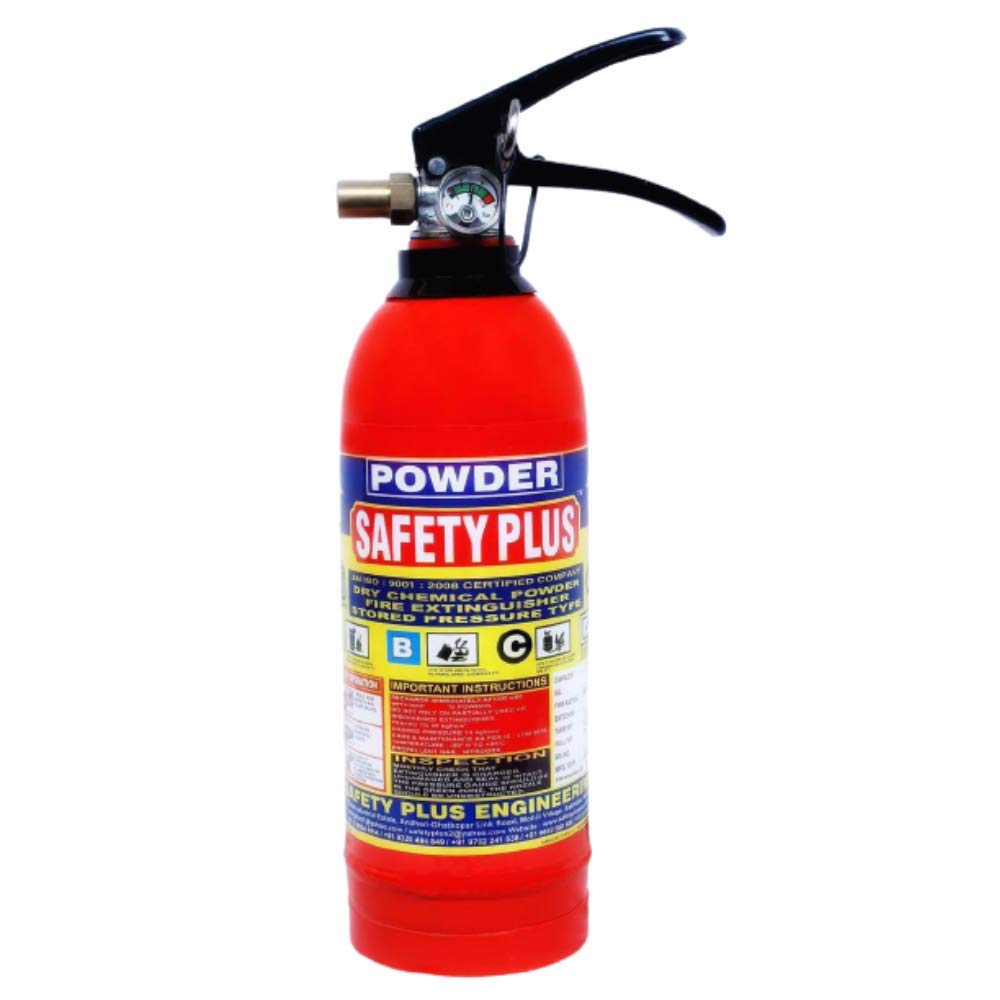 Safety Plus Fire Extinguisher 2Kg ABC Power Type for Home and Office Use (B08PKWFND5) Amazon Price History, Amazon Price Tracker