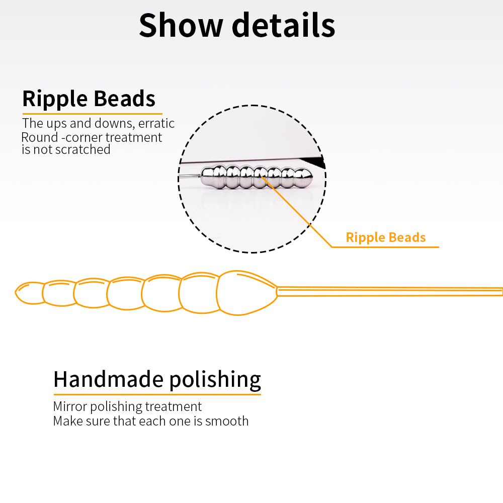 Edelstahl Harnröhren Dilatatoren Penis Plug Urethral Dilator Metall Katheter Sounding Harnröhren Stimulation Prostata Masturbation SM Sexspielzeug Für Männer Erotik Sex Toys (S+M+L)