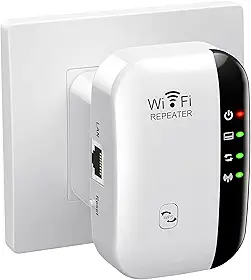 Amplificador de sinal WiFi, cobre até 3000 m² e 35 dispositivos, extensor de alcance WiFi, boosters WiFi para casa, com porta Ethernet, fácil configuração, extensor de roteador para Internet sem fio