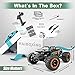 HAIBOXING RC Cars 16889, 1:16 Remote Control Car for Adults, High-Speed 36km/h RC Trucks RTR RC Crawler 2.4G All Terrain Waterproof Off-Road Vehicle with 2 Batteries Gifts for Kids, Boys 8+