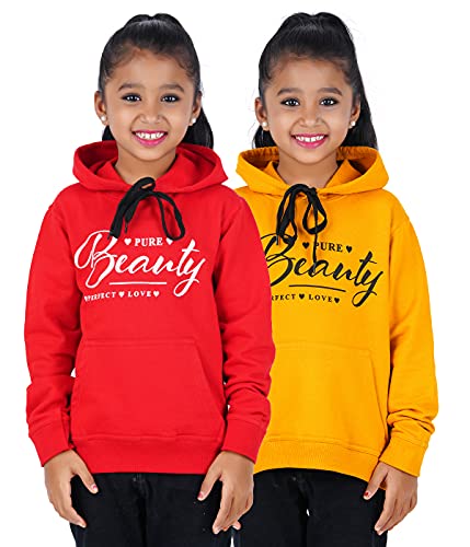 Image of FLEXIMAA Boy's & Girl's Hooded Neck Printed Full Sleeve Hoodies with Pocket
