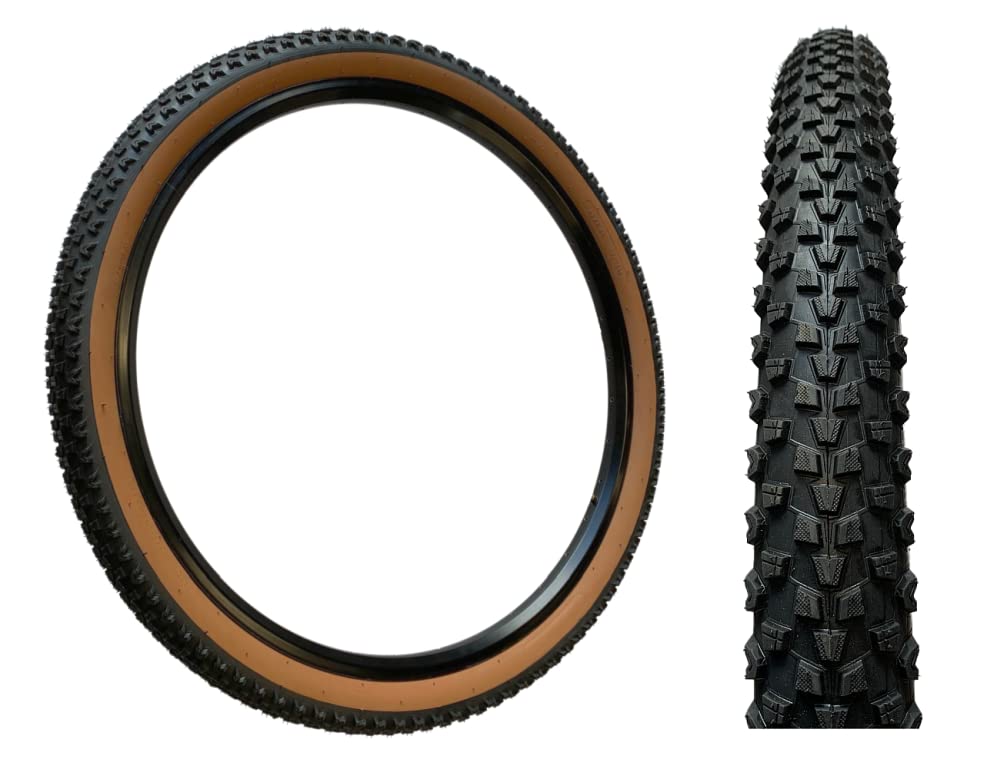Baldys 26 x 2.10 Mountain Bike Tyre BROWN WALL