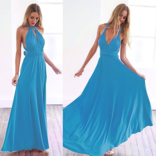 Image of Women Transformer Multi Way Bandage Dress Convertible Bridesmaid Gown