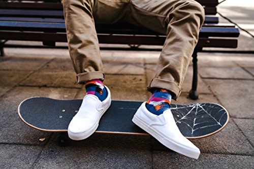 Burlington Painted Check Calzini, Opaco Uomo