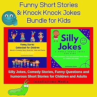 Funny Short Stories and Knock Knock Jokes Bundle for Kids cover art
