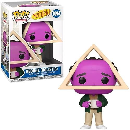 Funko Pop! Tv: Seinfeld - Holistic George With Purple Face (Target Exclusive)