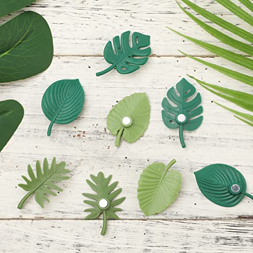 Set de 8 imanes decorativos de planta para frigorífico miniatura 3