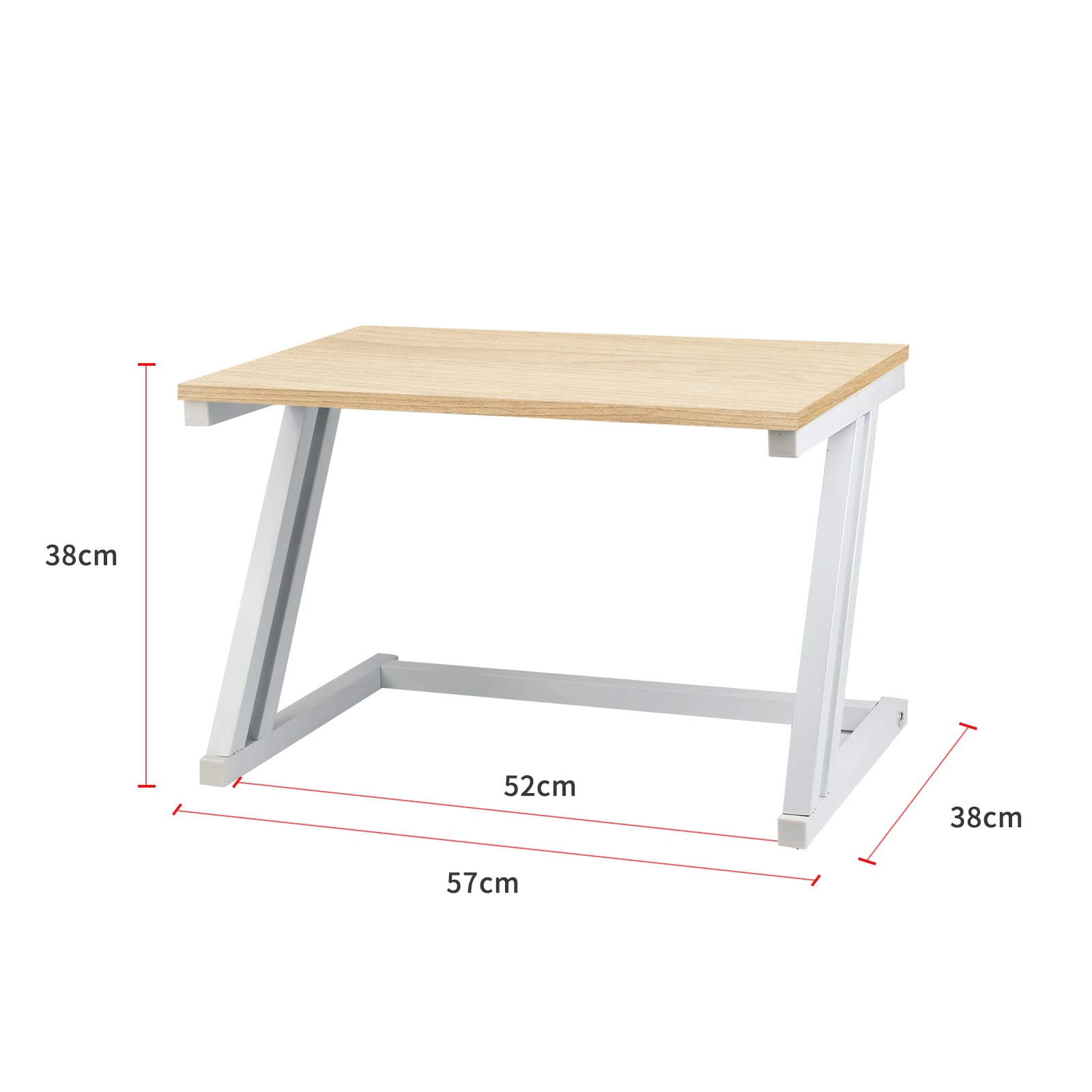 LANTUS Mensola stabile in legno per forno a microonde con ganci supporto per forno, griglia per arrosto, ripiano piano di lavoro per forno a microonde mensola di immagazzinaggio da cucina