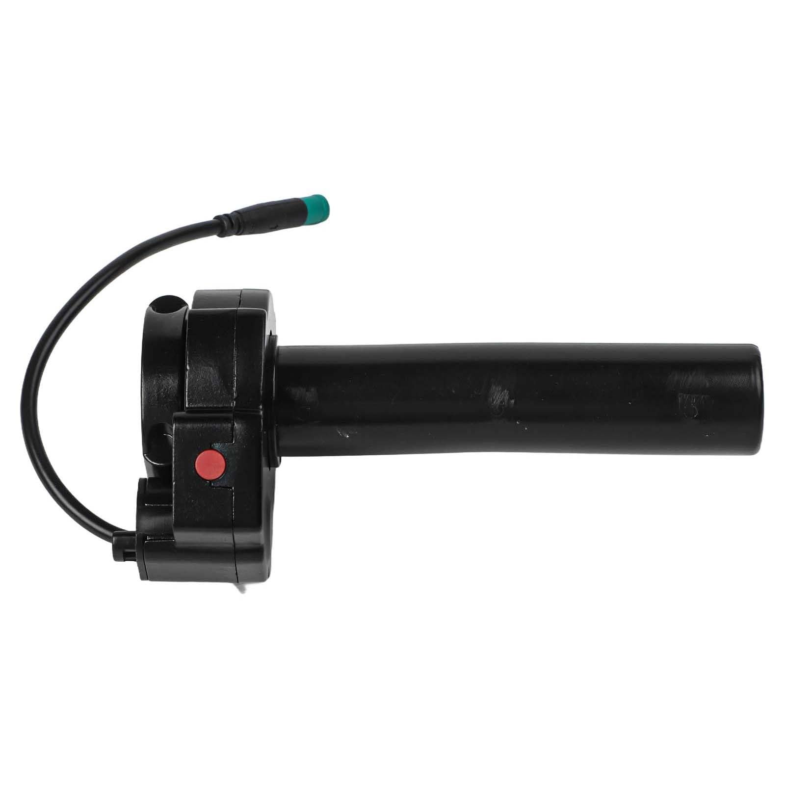Manubrio acceleratore in lega di alluminio con cavo per moto da cross Talaria Sting X3 MX3 MX4, impugnatura in gomma, parte di ricambio nera