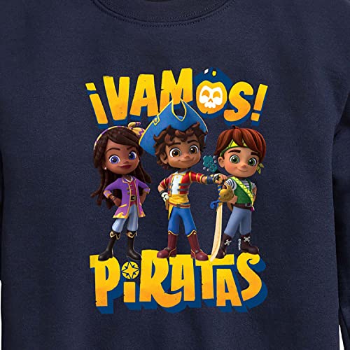 HYBRID APPAREL - Santiago of The Sea - Vamos Piratas - Toddler And Youth Crewneck Fleece Sweatshirt3