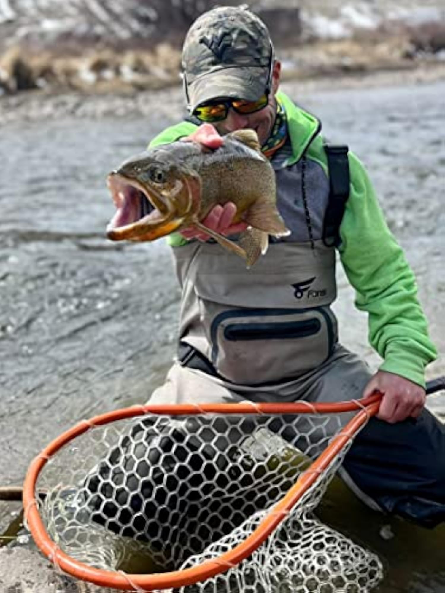 Men’s Fishing Chest Waders, Waterproof Insulated