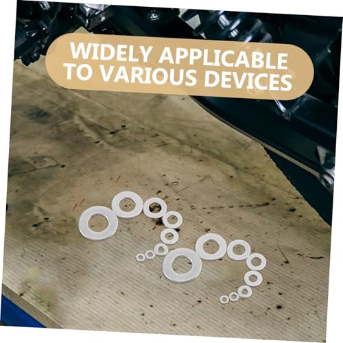 Arandelas planas para evitar vibraciones en tornillos Kit Veemoon 360 piezas 3