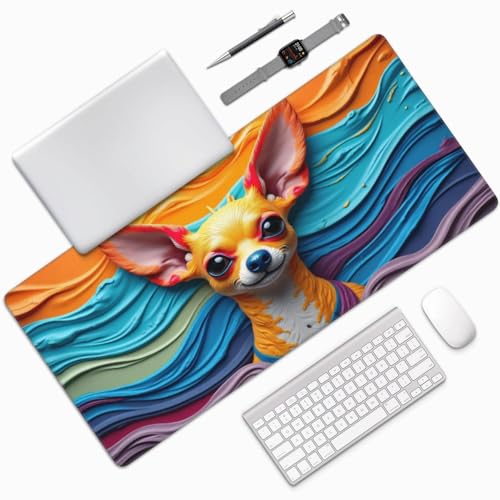 Tapis de souris de jeu avec bords cousus pour éviter les glissements de clavier