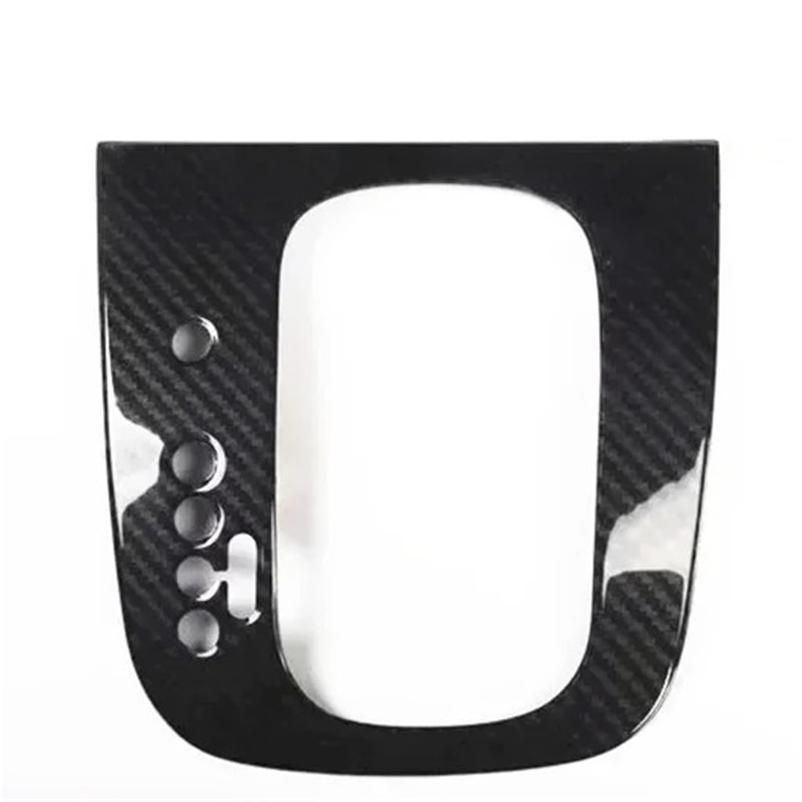Interior Trim for Golf 6 MK6 2009-2013 Interior Trim 5D Car Accessories Carbon Fiber Center Console 5D Car Stickers ABS Panel Auto Central Inner(H Gearbox)