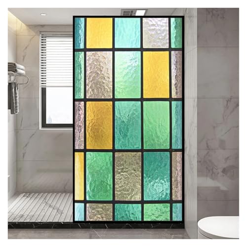 Autocollant de porte en verre statique contre les UV et les regards - 3