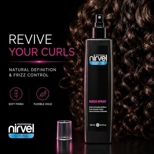Spray activador de rizos Nirvel Curl Reviver 8.4 fl oz miniatura 4