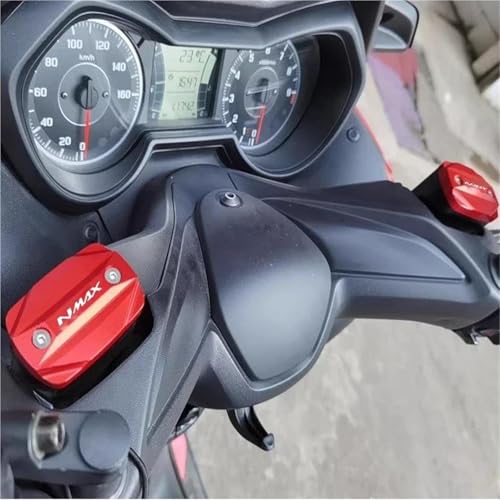 Couvercle maître-cylindre de frein avant NMAX 125 accessoire protection Rosso