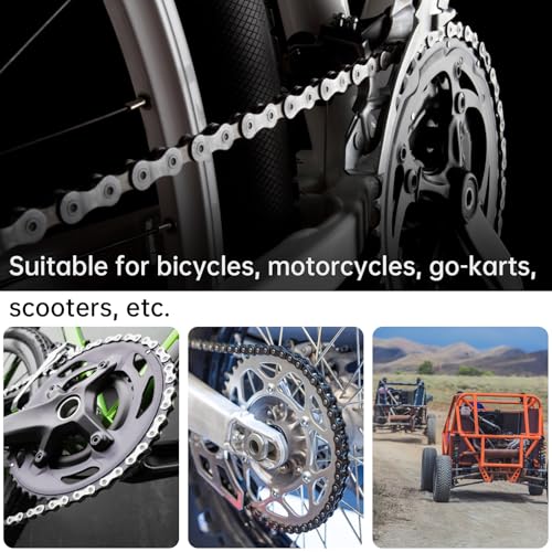 Image of Windance Chain Breaker Removal Tool Kit with 15pcs Chain Master Connect Link Pins 420 428 530 for Motorcycle Dirt Bike Scooter Bicycle Tractor 4 Wheeler ATV 50cc 100cc 150cc