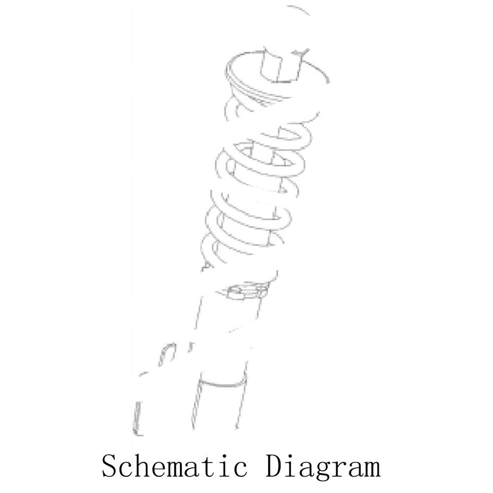 Automotive Shock absorber for HYUNDAI SONATA 2011 2PCS Front