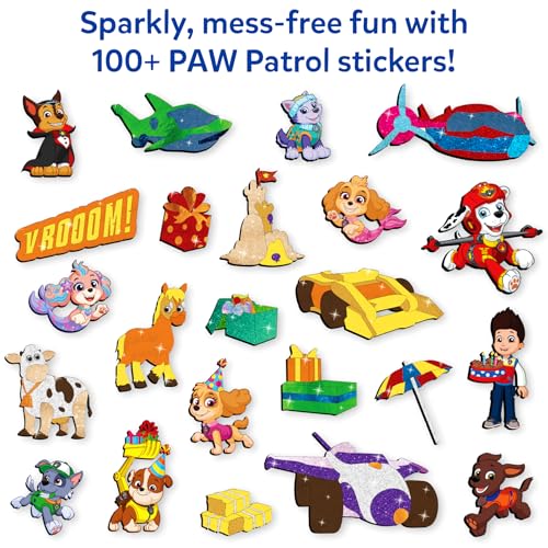 Image of Skillmatics Foil Fun - PAW Patrol, Mess-Free Art & Craft Kits for Kids, DIY Creative Activity, Travel Toys, Gifts for Fans of Chase, Marshall, Skye, Girls, Boys, Ages 4, 5, 6, 7, 8 and Up