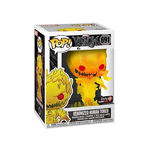 En Oferta Funko Pop! Marvel Venomized Human Torch Exclusive Vinyl Figure