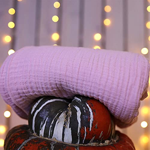Migaloo Muslin Blankets, Baby Toddler Quilt, 4 Layers, 100 Cotton Stroller Blanket, Hypoallergenic,Super-Soft,Breathable And Lightweight Swaddle,Nursery & Crib Blanket, Large (47 X 35 H) #TOP7