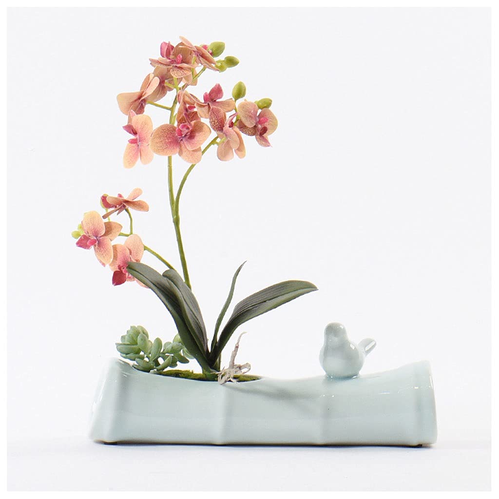 MYUYEE Artificial Flowers Living Room Office Decoration Bonsai Can Be Used As Gifts For Relatives Friends And Colleagues (B)