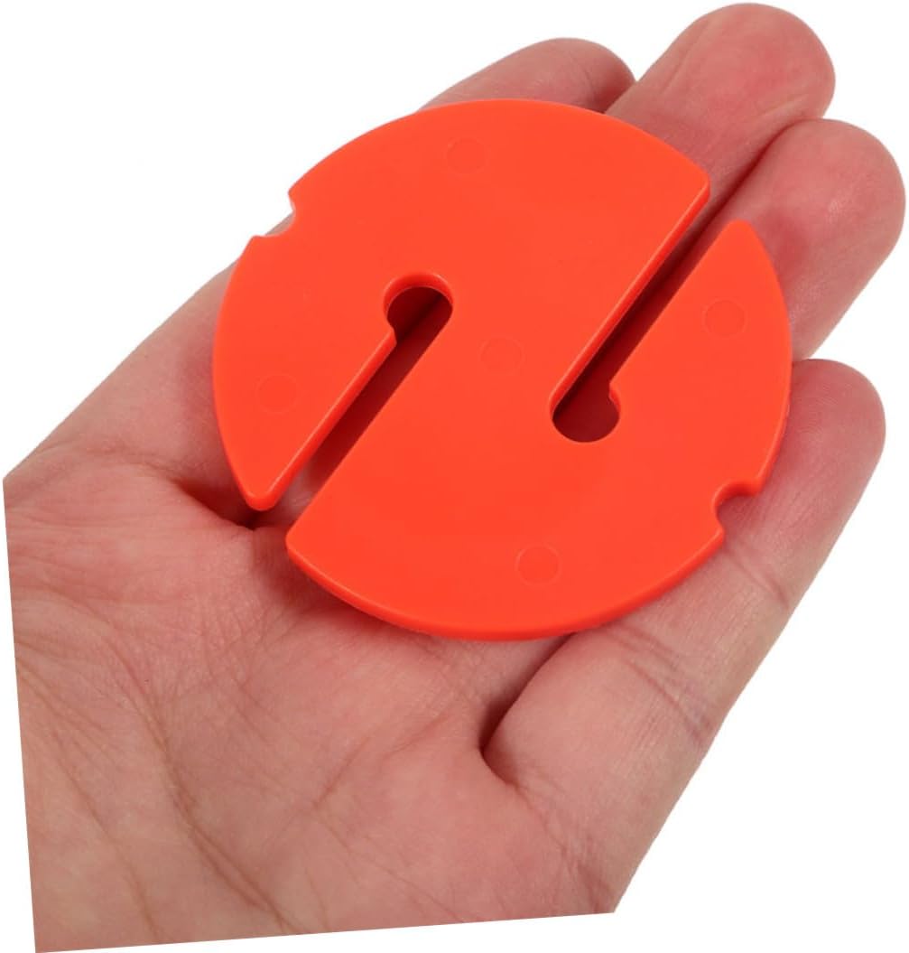 GALPADA 3pcs Cave Diving Line Markers Orange Waterproof Directional Rope Guide Signs for Technical Scuba Diving Safety Gear
