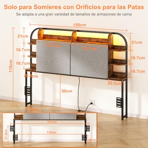 Listado de Cabecera Queen disponible en línea para comprar. 26 Imagen adicional