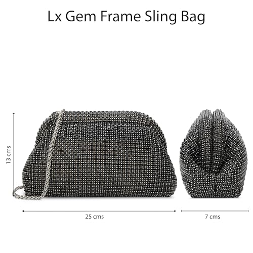 Image of Lavie Luxe Women's Frame Cross Body Sling Bag | Ladies Purse Handbag | Gift for Women