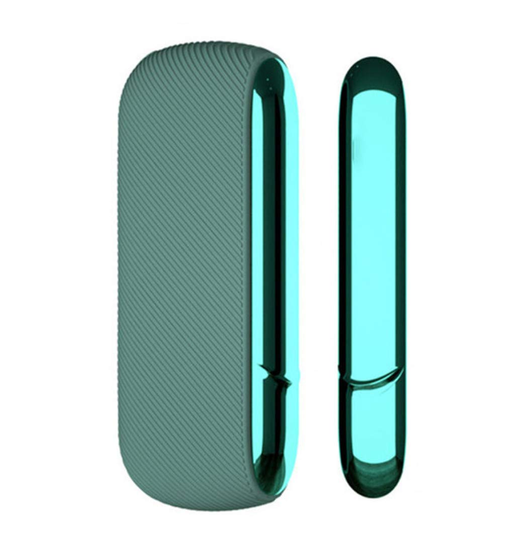 Goodern Compatible for Case and Side Cover for IQOS 3.0 and DUO 360 Degree Full Protective Cover Protective Carry Case Cover Anti Dust and Scratches for IQOS 3.0/IQOS 3 DUO-Green