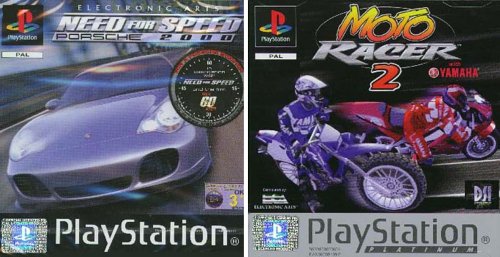 Need for Speed 5 & Moto Racer 2 Twin Pack - [PS1]