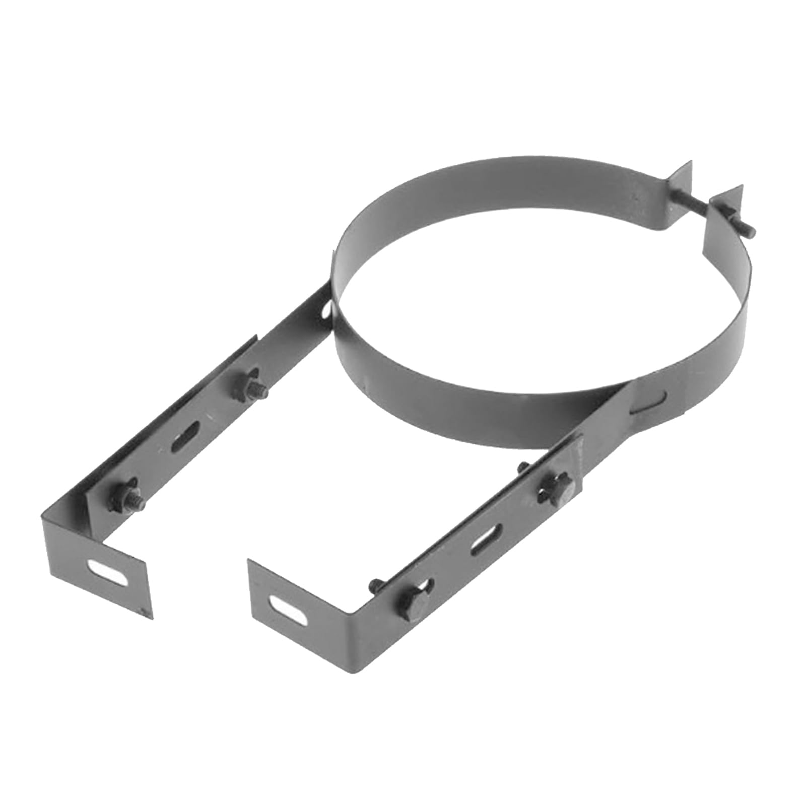 Pince de doublure de conduite réglable 15cm pour support mural de cheminée