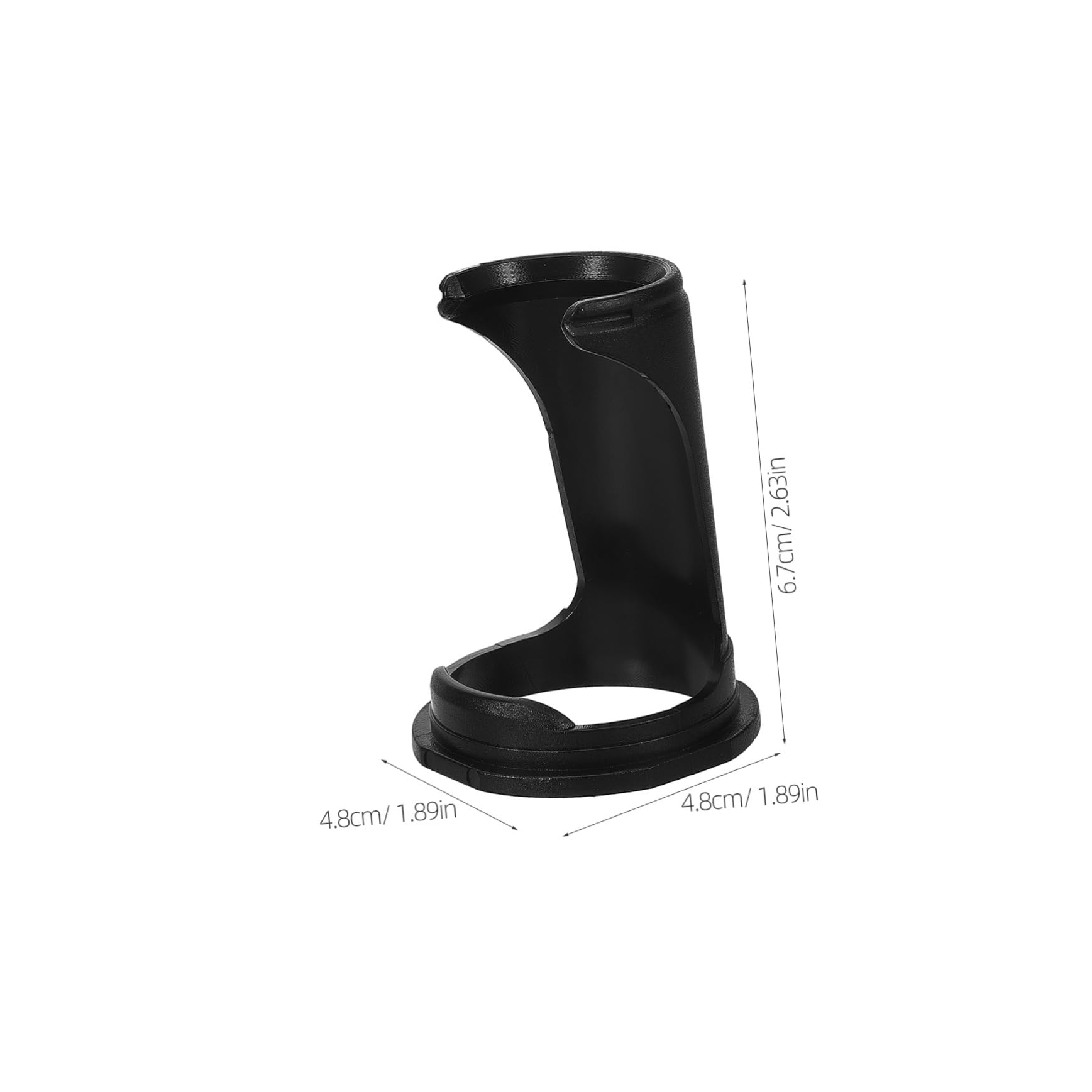 IWOWHERO Compact Razor Holder Shaving Brush Stand Beard Brush Organizer Razor Stand Organizer