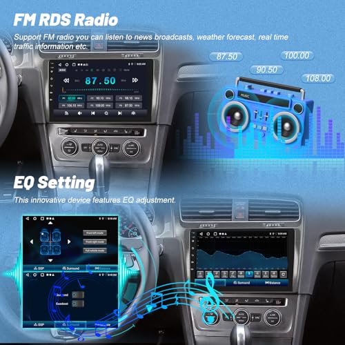 Autoradio pour Golf 7 doté d'un écran tactile 9" fluide et Android Auto - 5