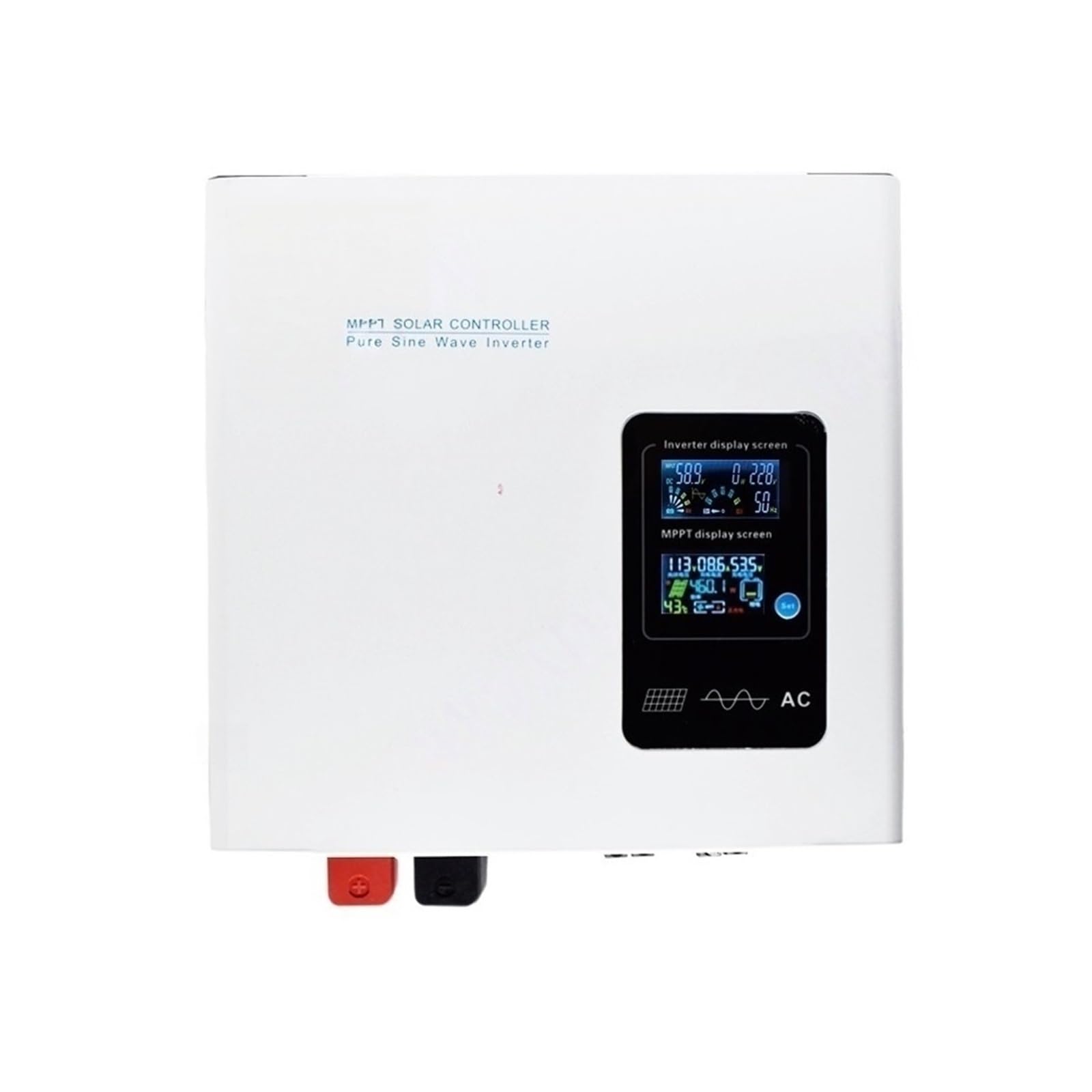 Onduleur Solaire Hybride, contrôleur d'onduleur Solaire MY-ES3000 110V MPPT