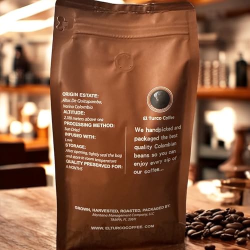 Granos de Café Colombiano - Tostado Ligero 1LB miniatura 2