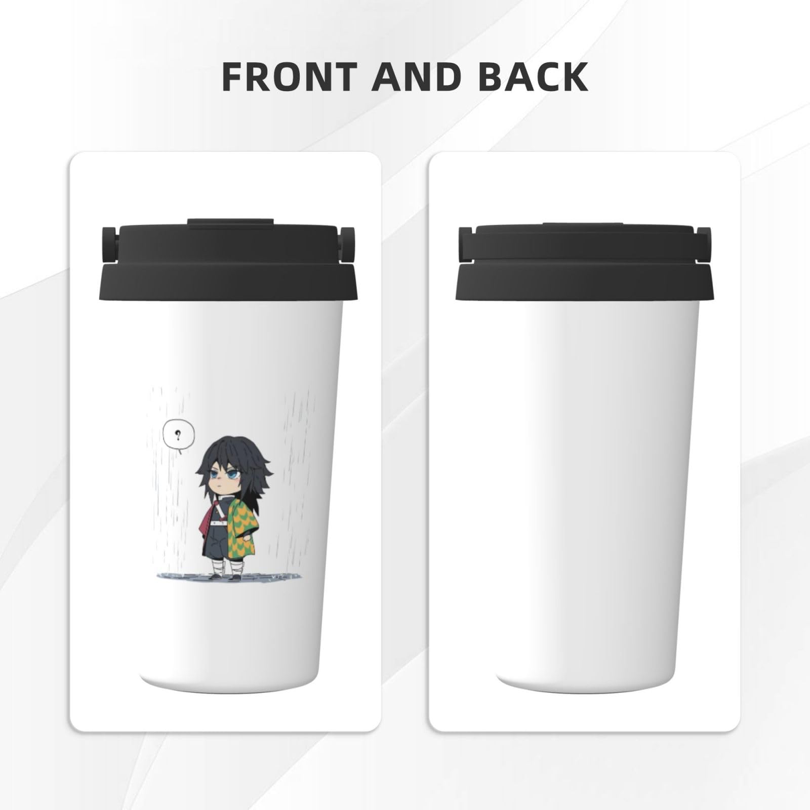 Amazon.co.jp: タンブラー 鬼滅の刃 水柱 冨岡 義勇 コーヒー