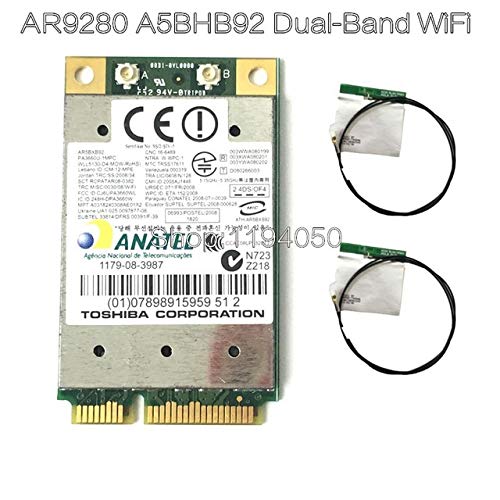 TATUE Dual-band 2.4ghz 300mbp Wireless Wi-fi Mini-pci-e Card Module (AR9280)