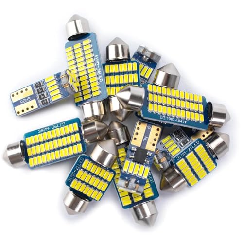 Kit De 10 Luces De Techo Para Suzuki Dzire 2017-2024 Para Matrícula De Maletero Y Mapa. Autopartes