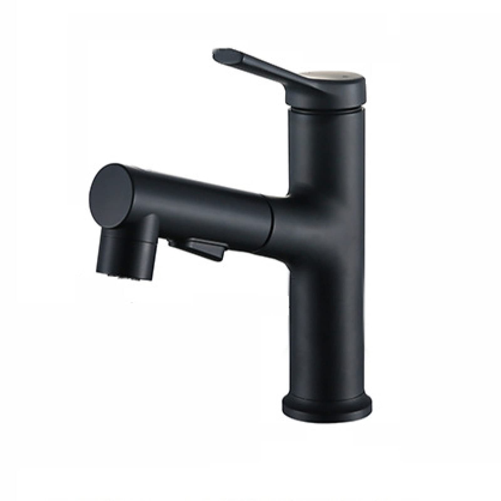 Robinet de salle de bain extractible anti-éclaboussures pour laver le lavabo