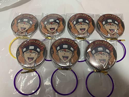 Dot Set of 8 Mushle Big Can Badges