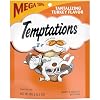 Temptations Classic Crunchy and Soft Cat Treats Tantalizing Turkey Flavor, 6.3 oz. Pouch (Pack of 10)