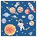Little Deco Wandsticker Wandtattoo Kinderzimmer Jungen Weltall Raumschiff Wandaufkleber Sonnensystem Planeten Raketen Wandbild Sonne Kinder Sterne DL701-4