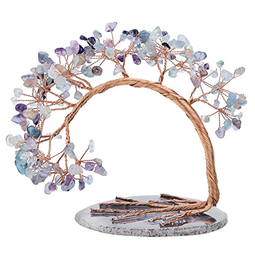 mookaitedecor Natural Fluorite Crystal...